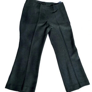 Lane Bryant Womens Pants Dark Grey Straight Leg 16 100% Polyester